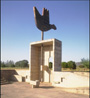 Open hand monument